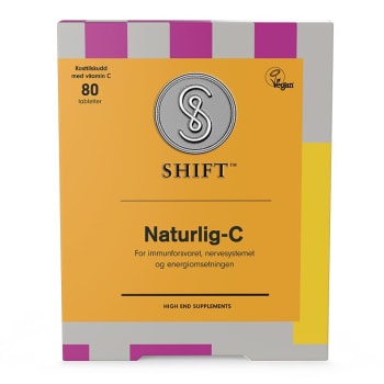 SHIFT Naturlig C 80 Tabletter