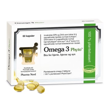 Omega-3 Phyto 60 kapsler