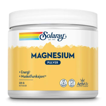 Solaray Magnesium pulver 225g