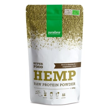 Purasana Hemp protein powder 200g ØKO