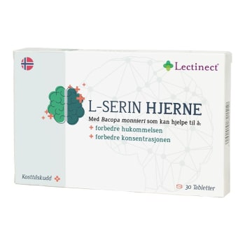 Lectinect L-Serin Hjerne 30 tab