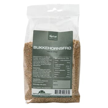 Bukkehornsfrø hele (Trigonella foenum graecum) 500g