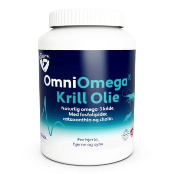 OmniOmega Krill olje 100 kapsler