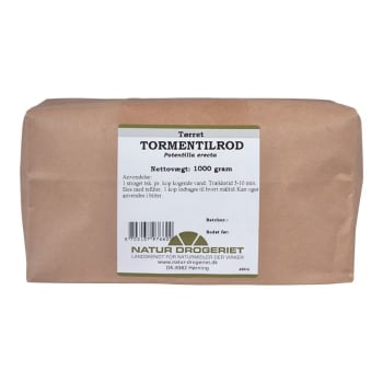 Tepperot/Tormentilrod (Potentilla tormentilla) 1000g tørket Urt