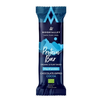 Moonvalley Protein Bar - Chocolate dipped Cocoa 60g øko