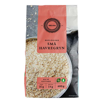 Helios Små Havregryn Økologisk 600g