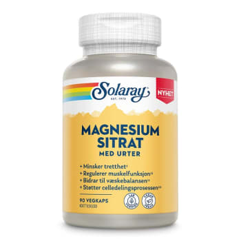 Magnesium Sitrat 90 kapsler