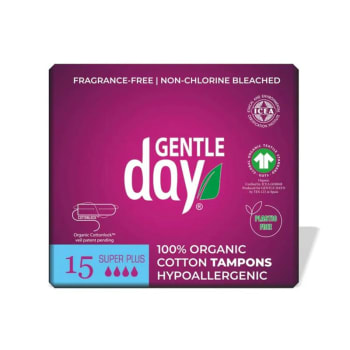 Gentle Day Tamponger Super plus økologisk 18stk