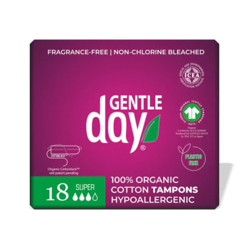 Gentle Day Tamponger Super økologisk 18stk