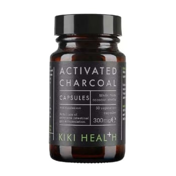 Kiki Health Activated Charcoal 300mg kull 50 kapsler