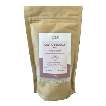 Well by Nature Celtic Sea Salt grovt 400g
