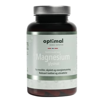 Optimal Nordic Nutrition Magnesium Glysinat 120 kapsler