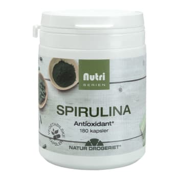 Spirulina, 334mg 180 Kapsler