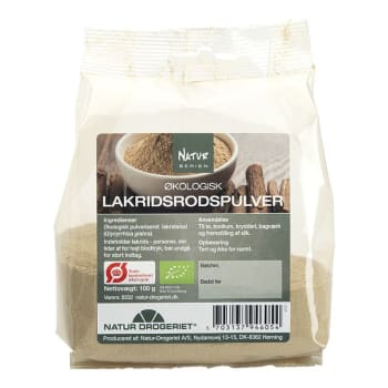 Lakrisrot økologisk 100g Pulver