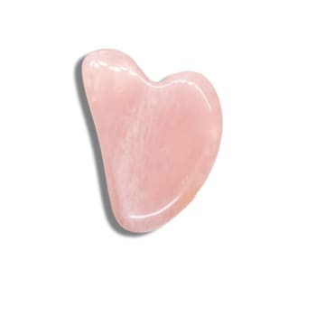 Gua Sha Rosenkvarts, massasjeverktøy 1 Stk