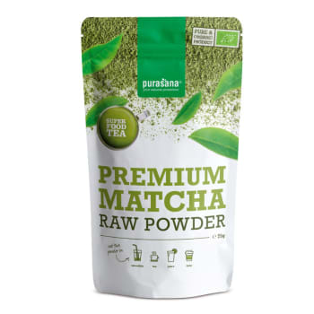 Purasana Matcha Premium Raw Powder 75g ØKO