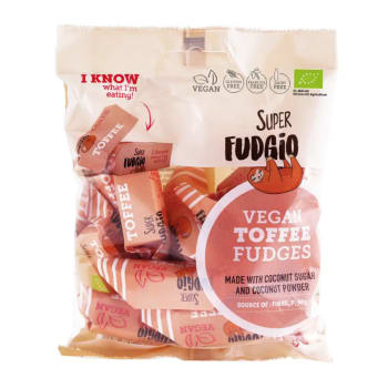 Super Fudgio Toffee karameller økologiske 100g