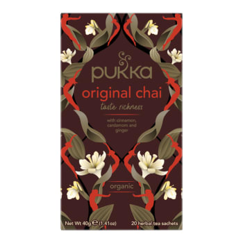 Pukka Original Chai (sort te) økologisk 20 teposer