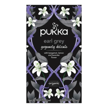 Pukka Earl grey (sort te) økologisk 20 teposer