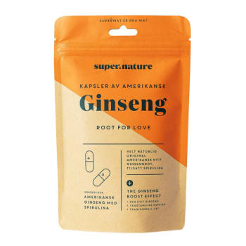 Supernature Amerikansk Ginseng 100 kapsler