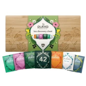 Pukka Discovery Chest økologisk 42 teposer