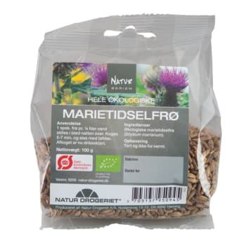 Mariatistel / Marietidsel frø (Silybum marianum), økologisk, hel 100g