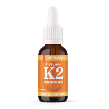 Influidity Flytende K2 med D3	30ml