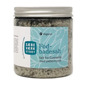 Fotbadesalt med peppermynte, økologisk 200g