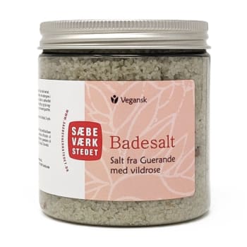 Badesalt med villrose, økologisk 200g