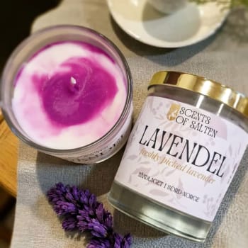 Duftlys Lavendel 200g