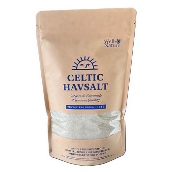 Well by Nature Celtic Sea Salt fint 400g