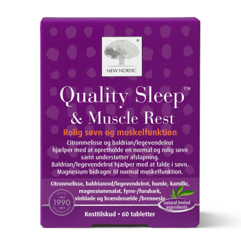 Quality Sleep™ & Muscle Rest 60 tabletter
