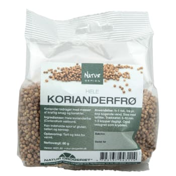 Koriander, hel (Coriandrum sativum) 80g