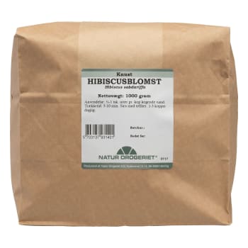 Hibiscusblomst, 1000g Knust