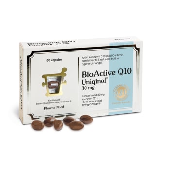 BioActive Q10 Uniqinol 30mg 60 Kapsler