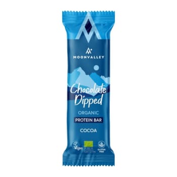 Moonvalley Protein Bar - Chocolate dipped Cocoa 60g øko