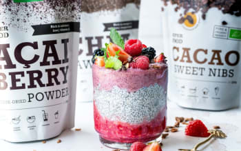 Smoothie bowl med acai og chia oppskrift