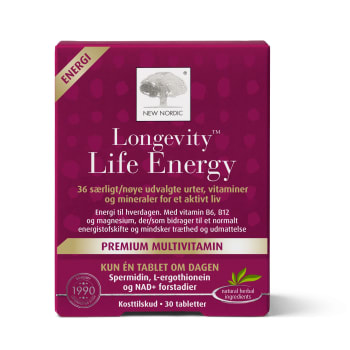Longevity Life Energy 30 tabletter