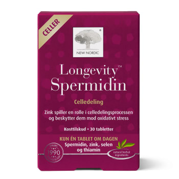 Longevity Spermidin 30 tabletter