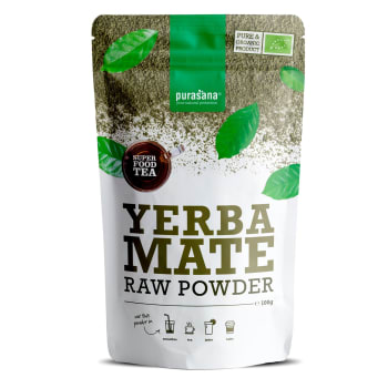Purasana Yerba Mate økologisk 100g pulver