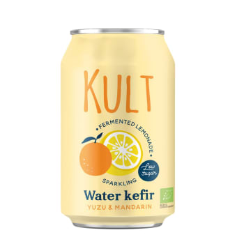 Kult Vannkefir Yuzu & Mandarin Øko 0,33L