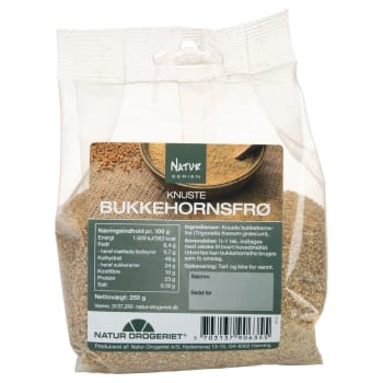 Bukkehornsfrø, knust (Trigonella foenum graecum) 250g