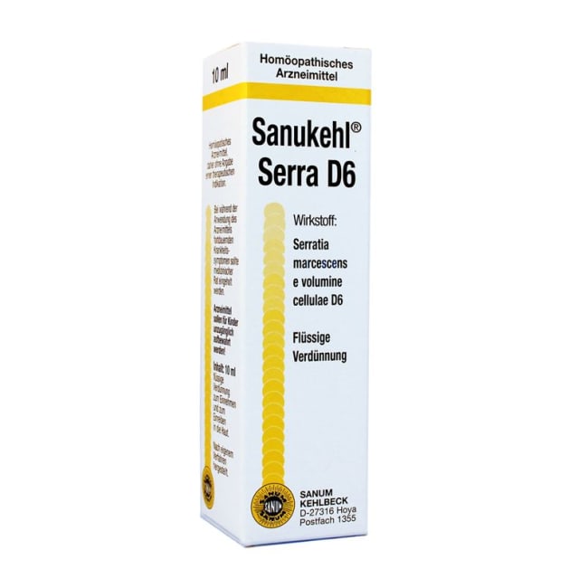 Sanukehl serra dråper d6 10ml Dil