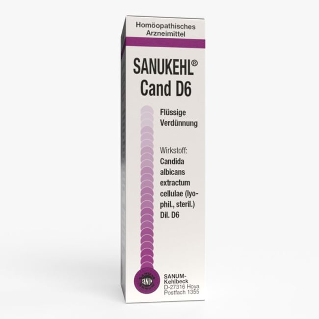 Sanukehl cand dråper d6 10ml Dil