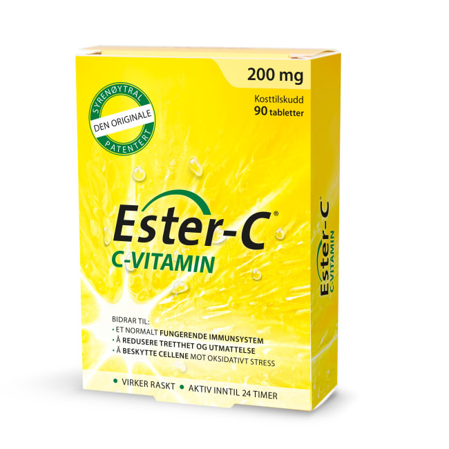 Ester-C Vitamin 90 Tabletter