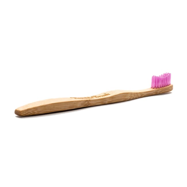 Tannbørste Humble Brush rosa - Medium