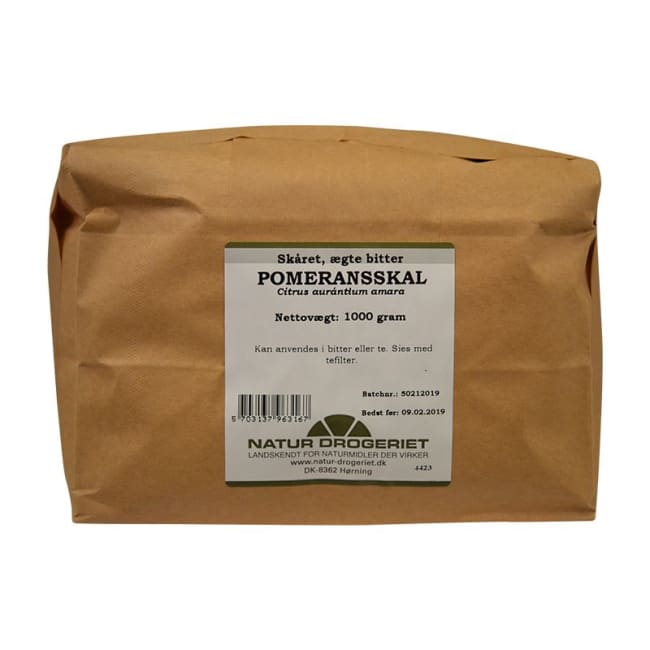 Pomeransskal, skåret, Citrus aurantium amara 1000g