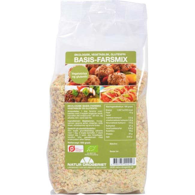 Basis-farsemix, Økologisk, Vegetabilsk 500g