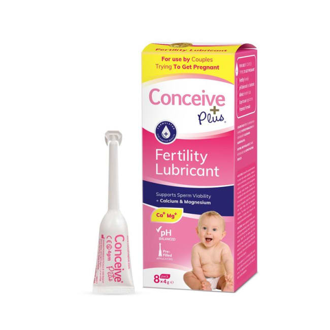 Conceive Plus, sædvennlig glidemiddel, 8 applikatorer