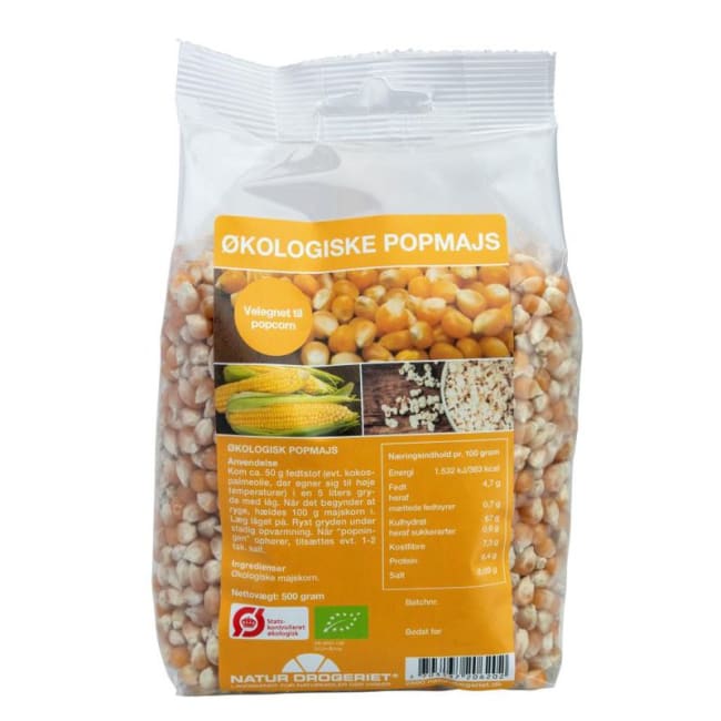 Popcorn øko 500g